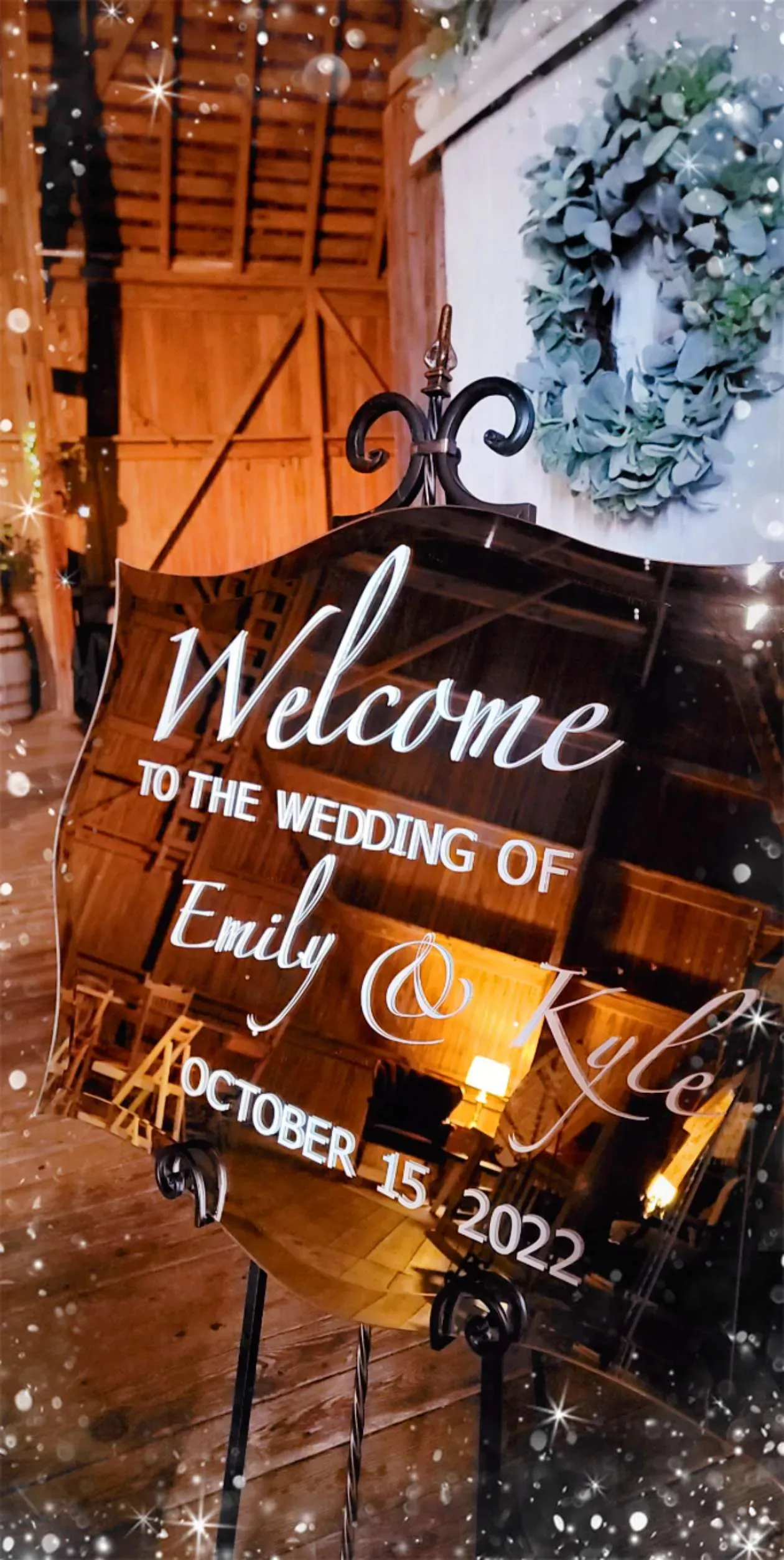 Customizable Mirror Signs