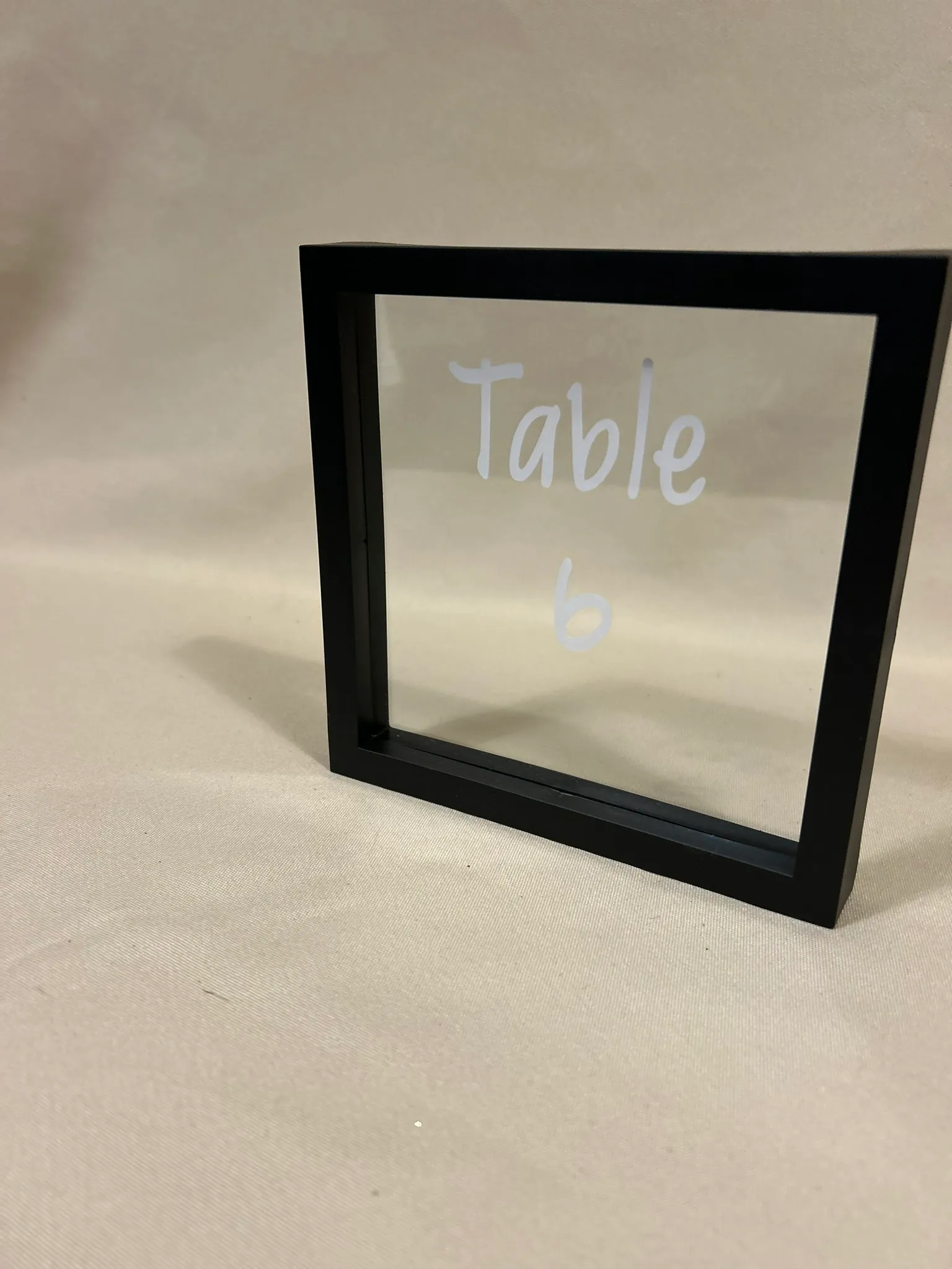 Table Numbers 1 through 15