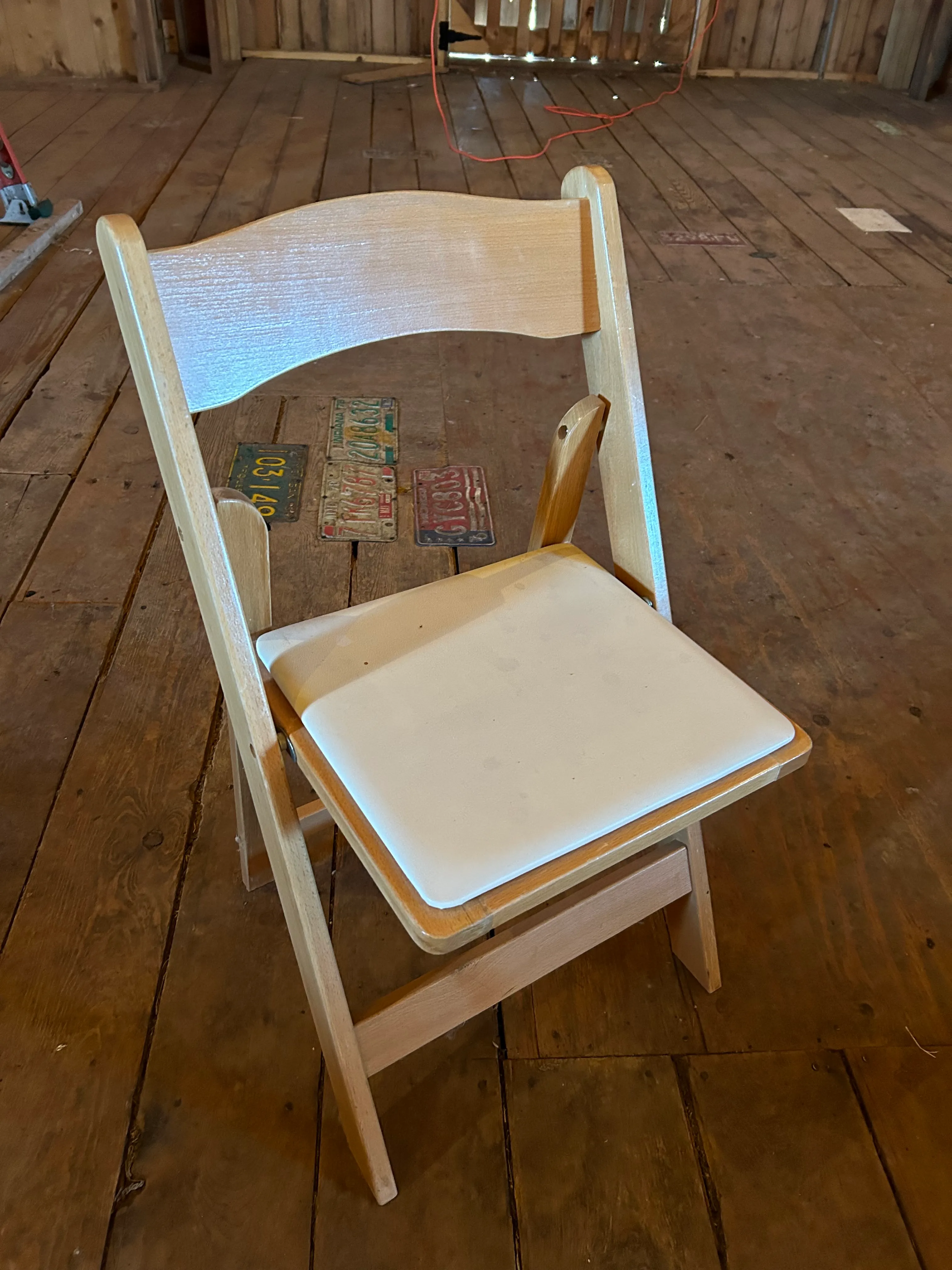 Wooden Folding Chairs