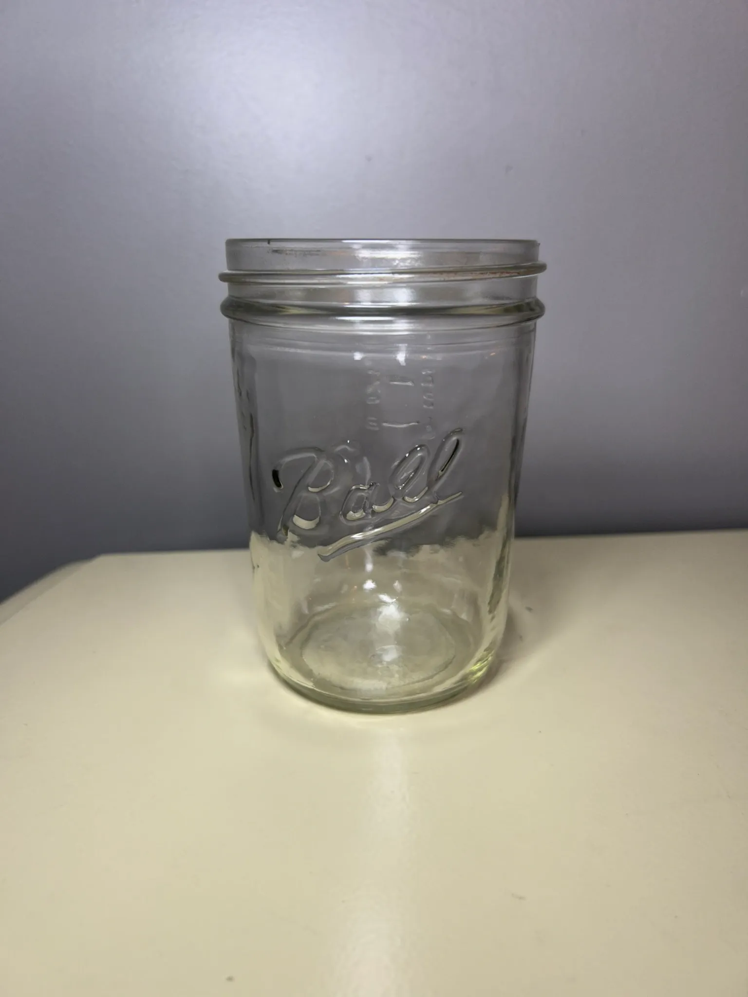 Wide mouth jar