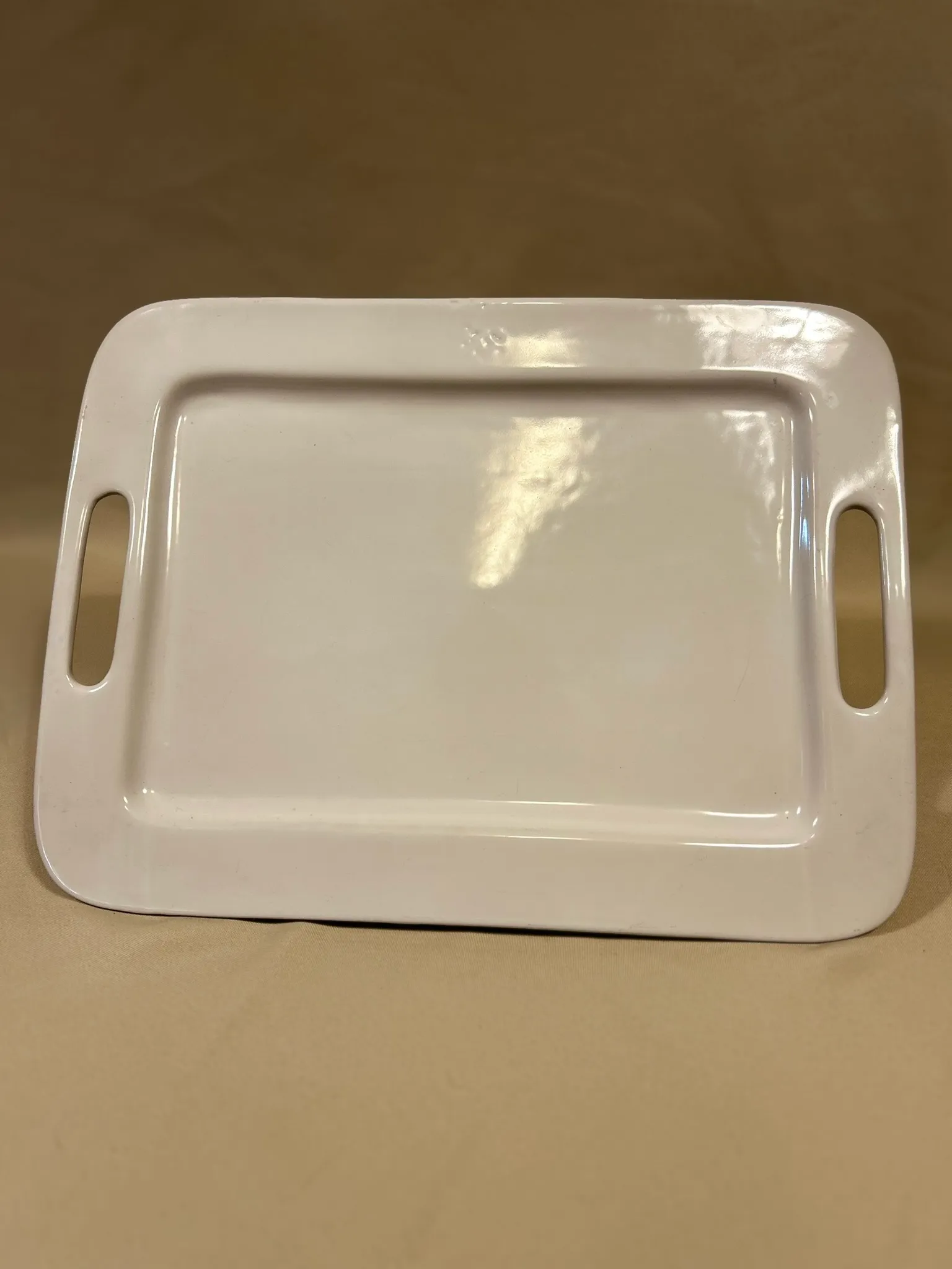 White Ceramic Tray
