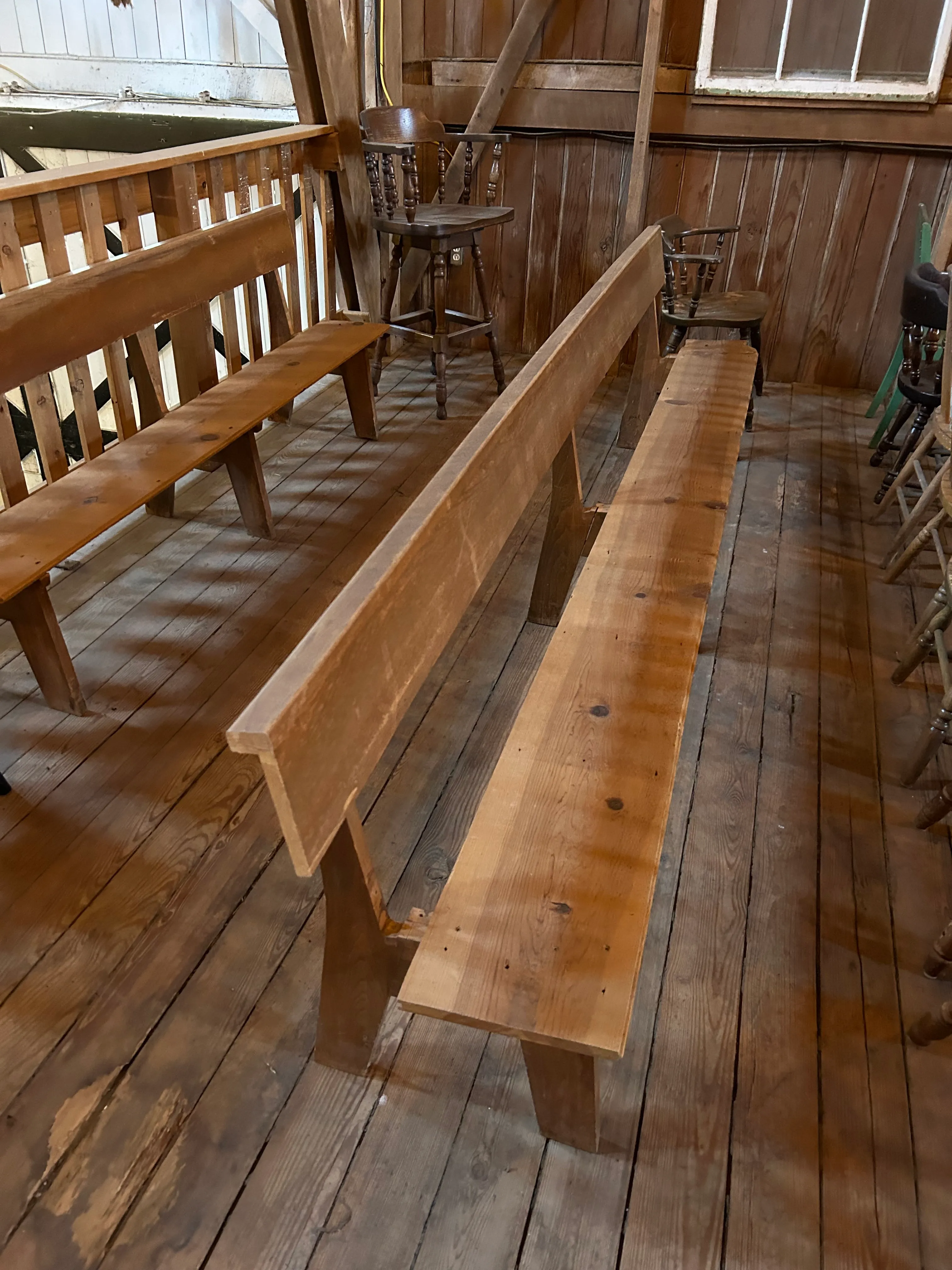Wooden Pews
