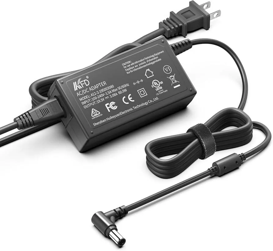 Sony AC Adapter 19.5 V - Model (ACDP-060D01 A)
