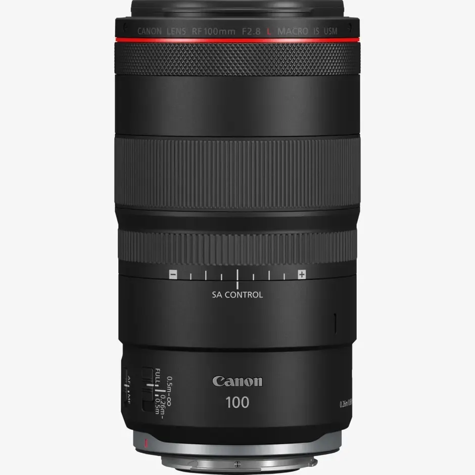 Canon RF 100mm F2.8L MACRO IS USM Lens (ZO)