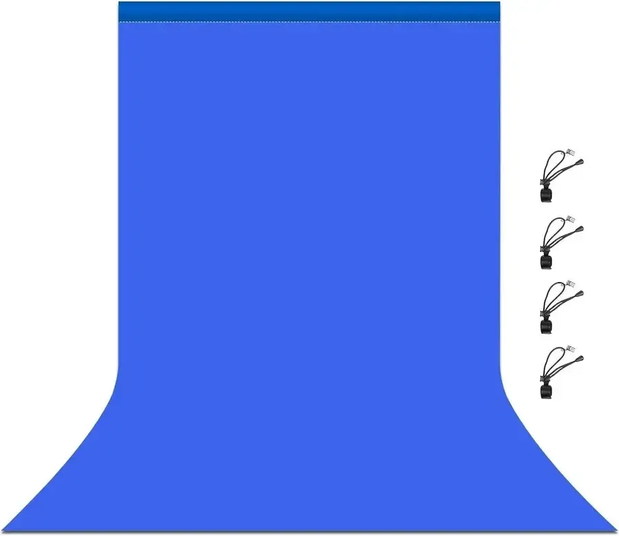 Blue Backdrop for Photoshoot, 10FTX20FT Blue Photography Seamless Backdrop (BiB)