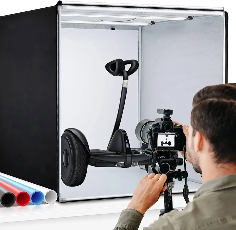 Photo Studio Box, 32x32x32 Inches Portable Foldable (ZO)