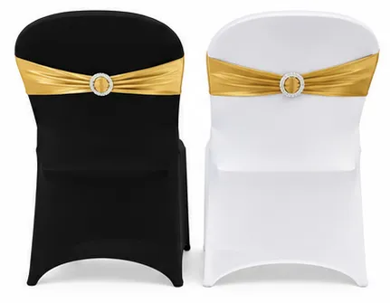 Metallic Gold Chair Sashes