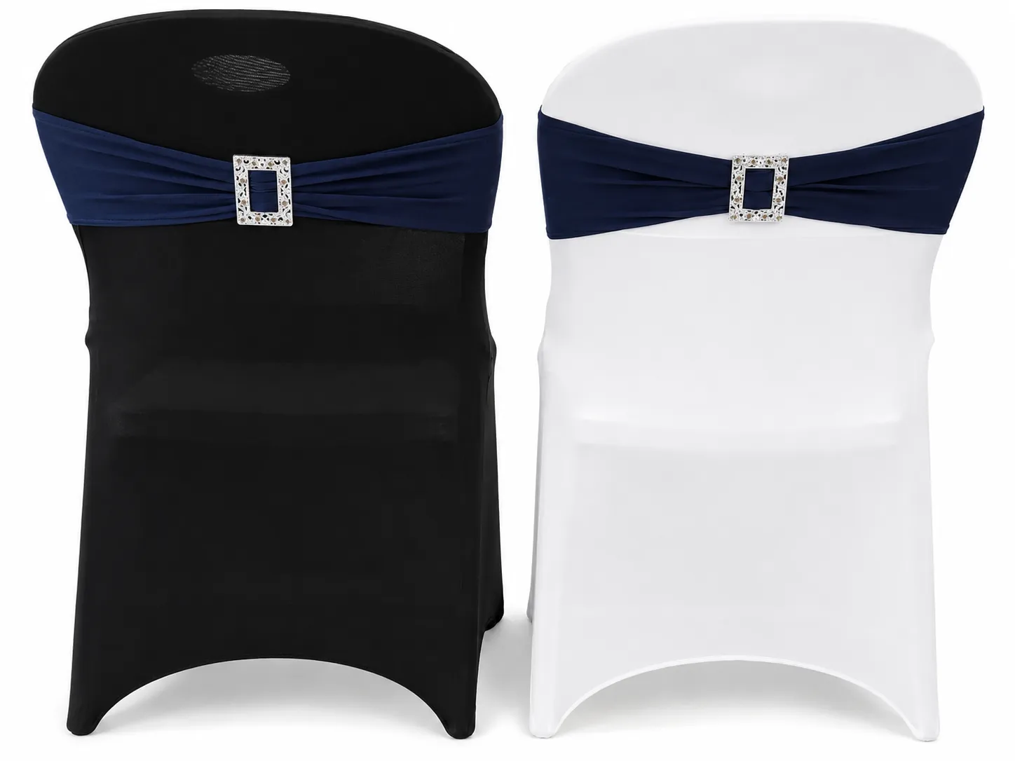 Navy Blue Chair Sashes
