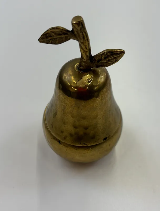 Brass Apple Candle