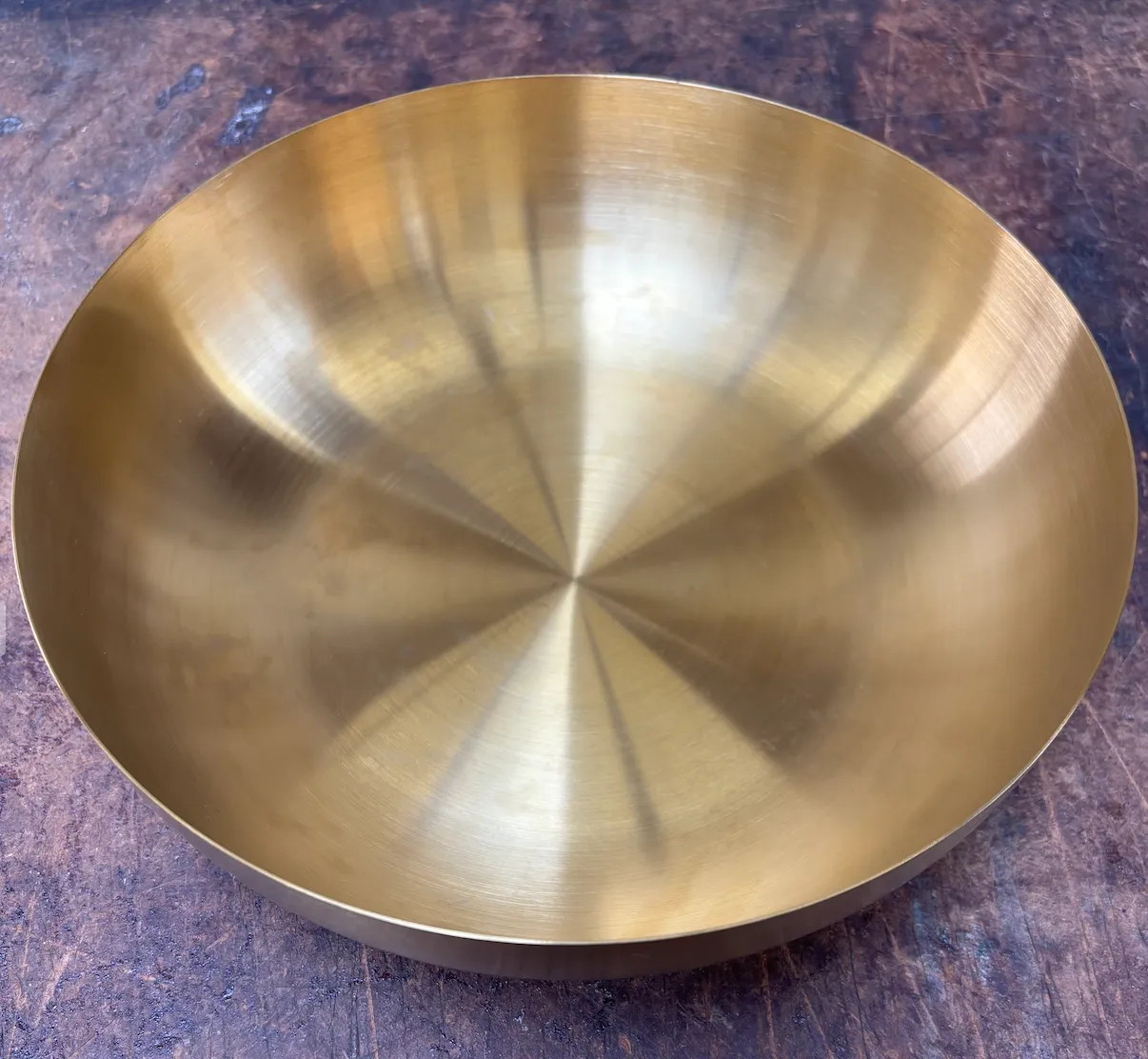 Gold Serving Bowl
