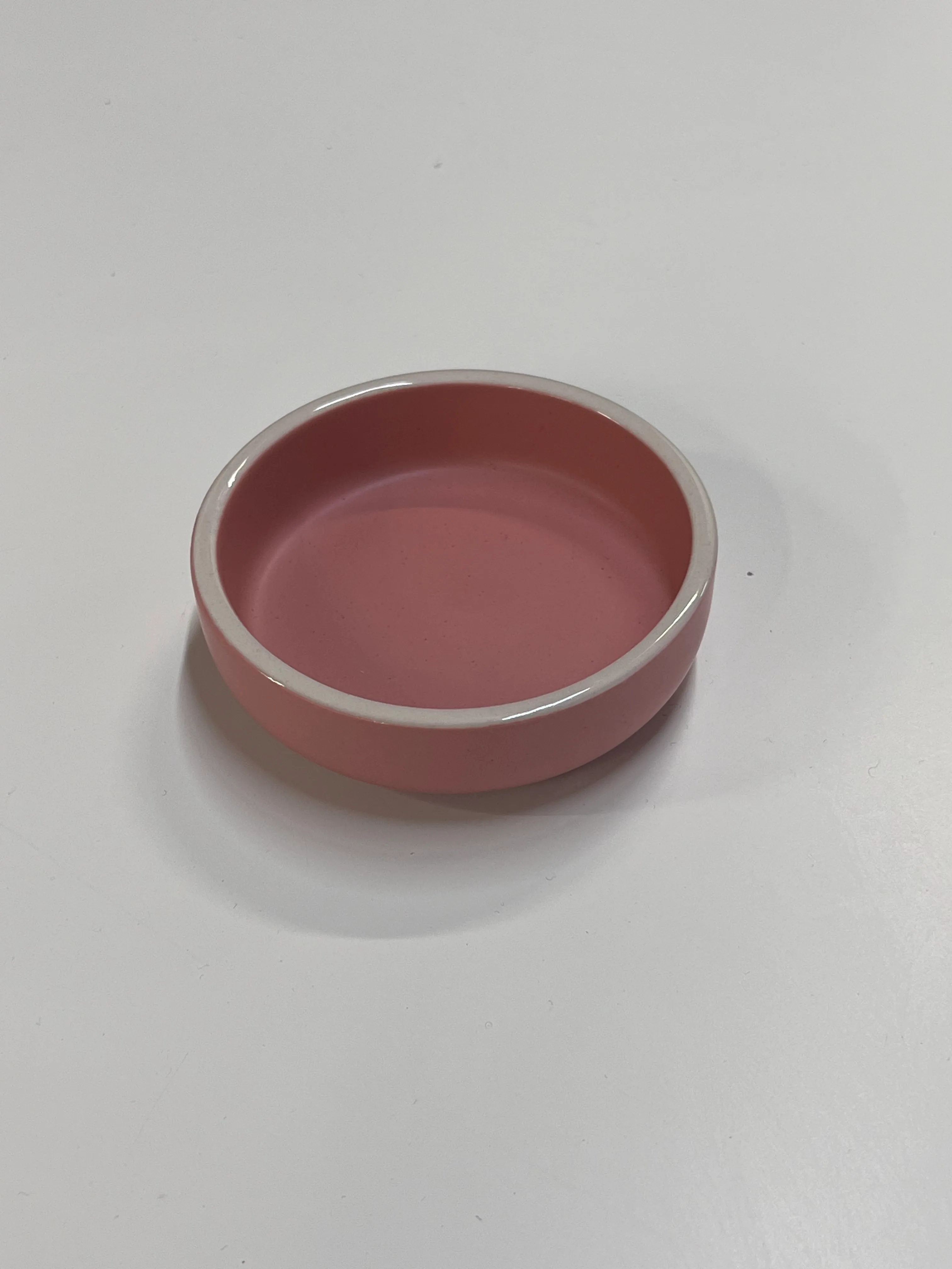 Salmon pink mini bowl