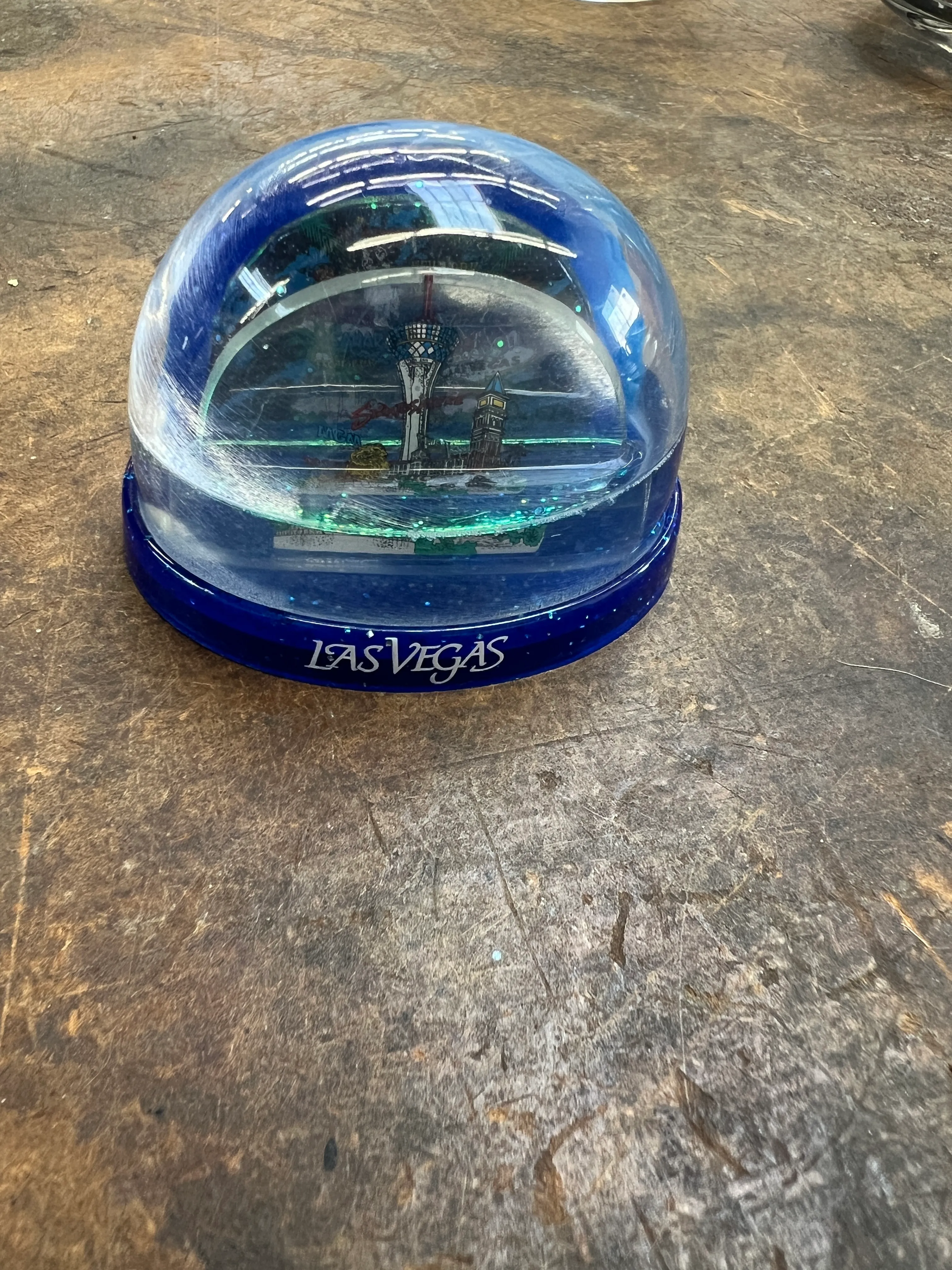 Las Vegas Snow Globe