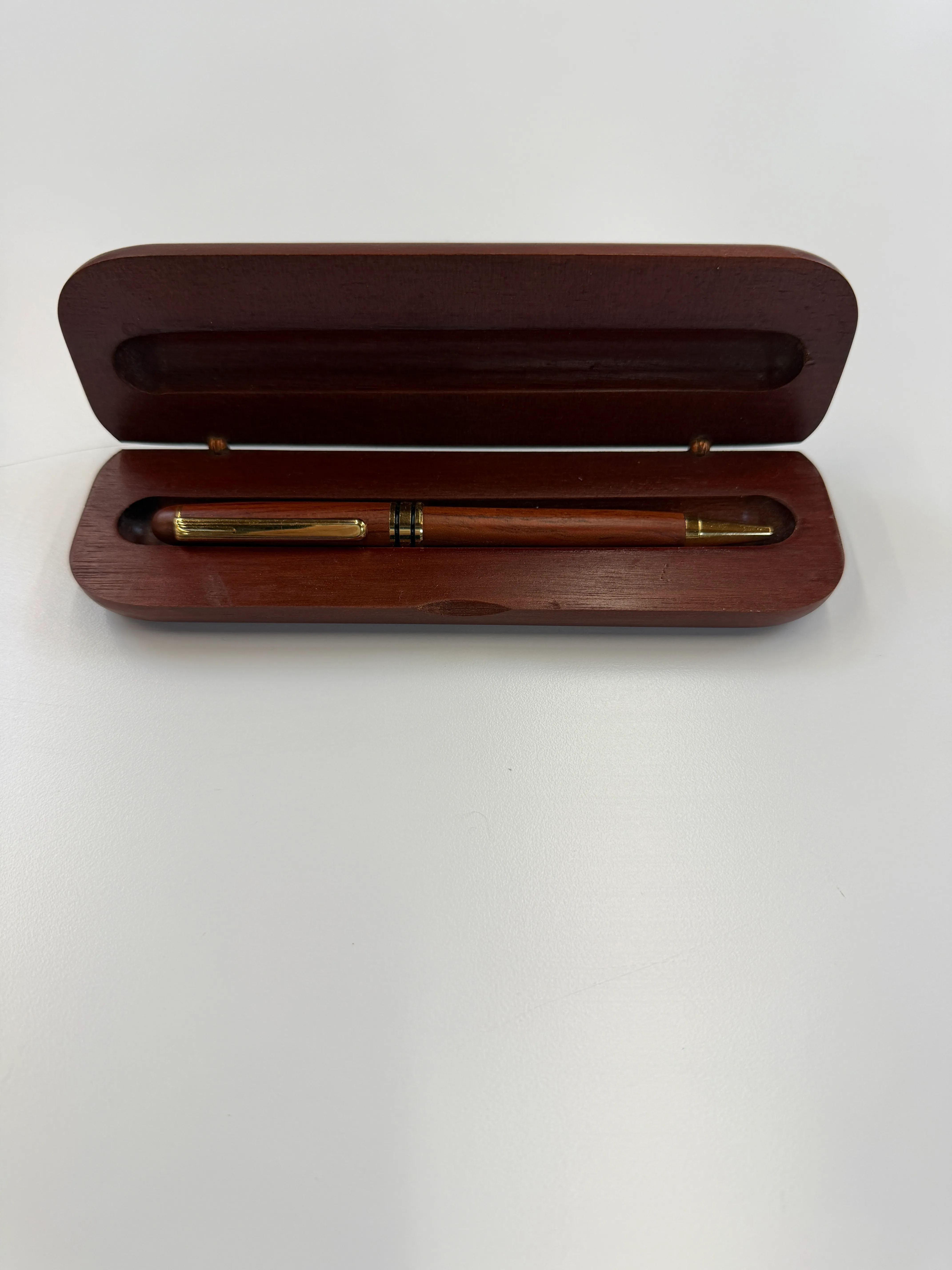 Dark Wooden Pen in Case