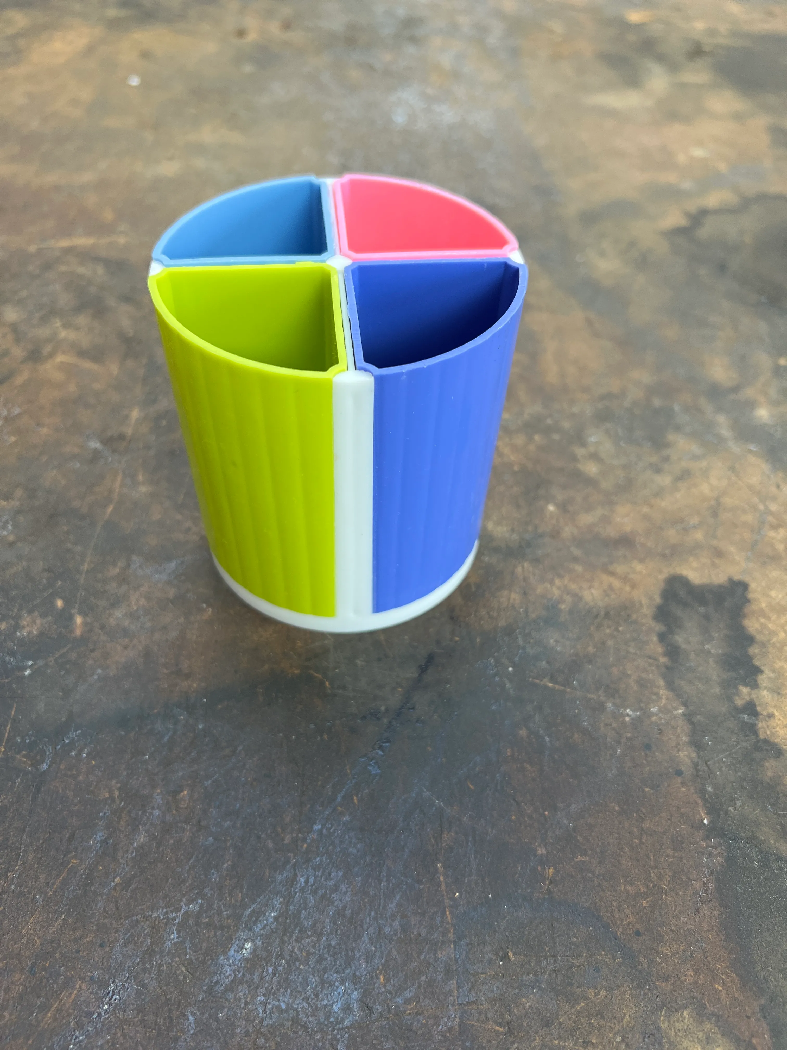Colorful Pencil Cup Holder