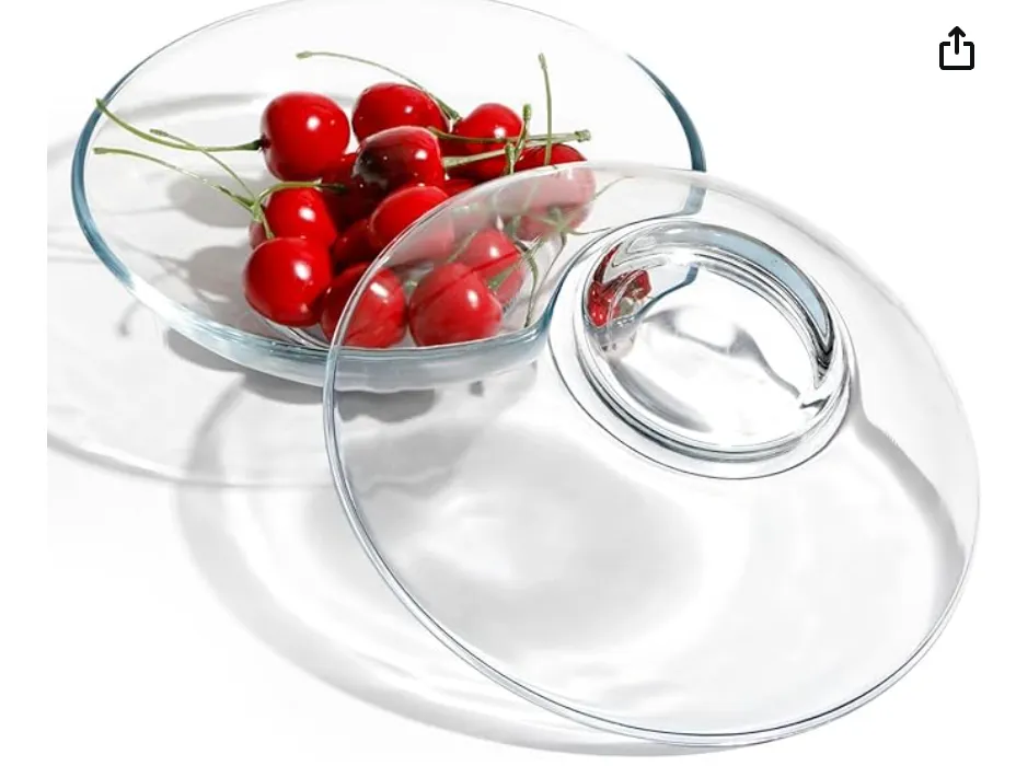 Tempered Glass Bowls, 7"
