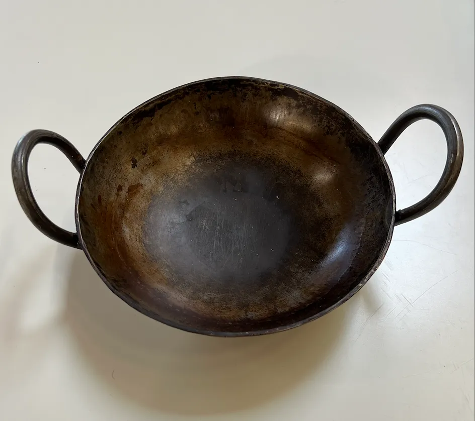 Wok Black - 9" Vintage