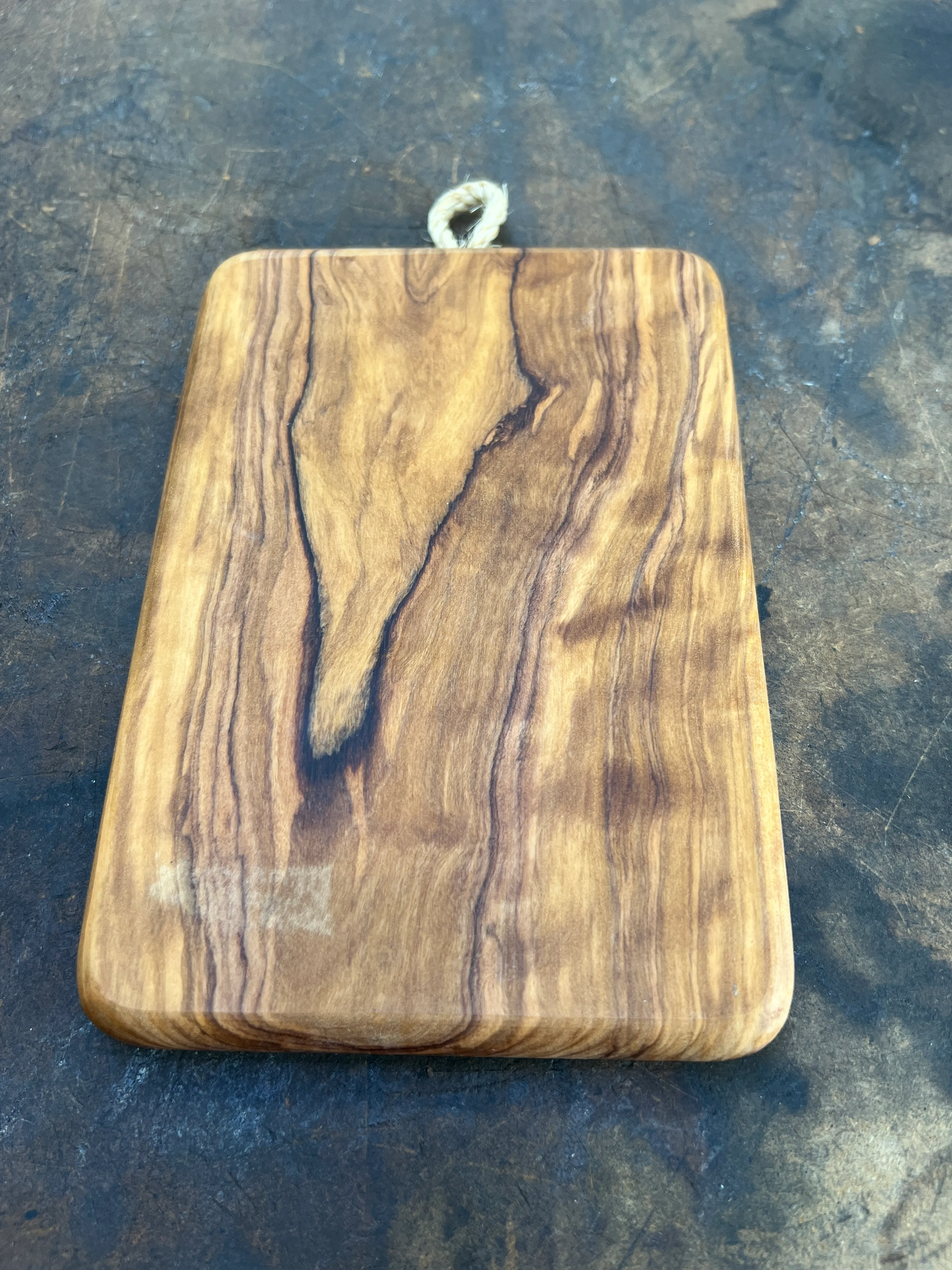 Small Wood Board w/ Small Rope Handle