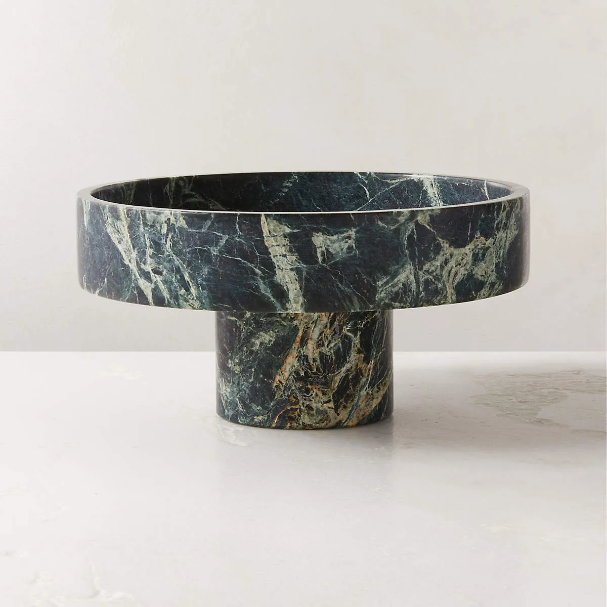 Green Marble Fruit Stand