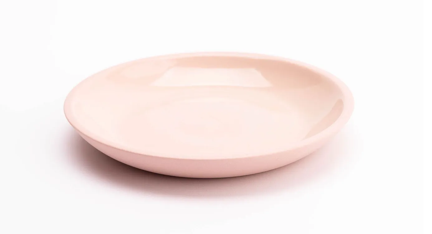 PT Salad Plate Lt Pink