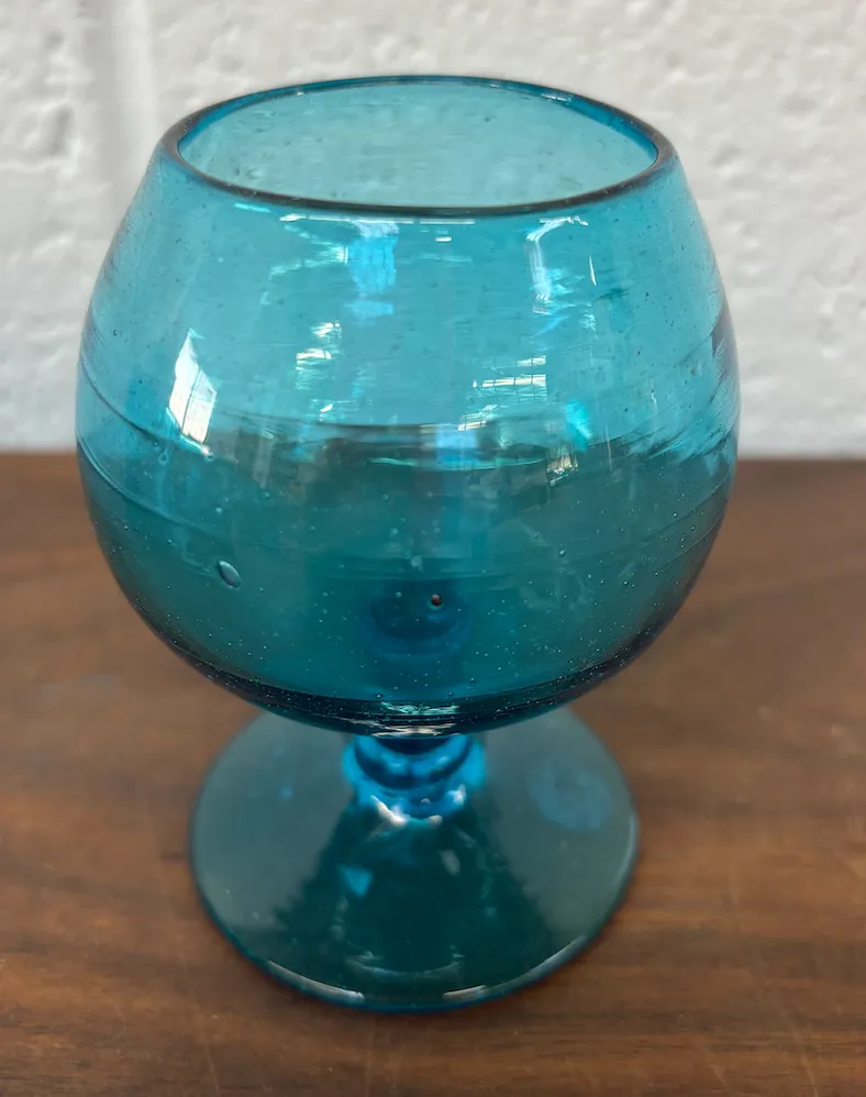 Tequila Turquoise Glass