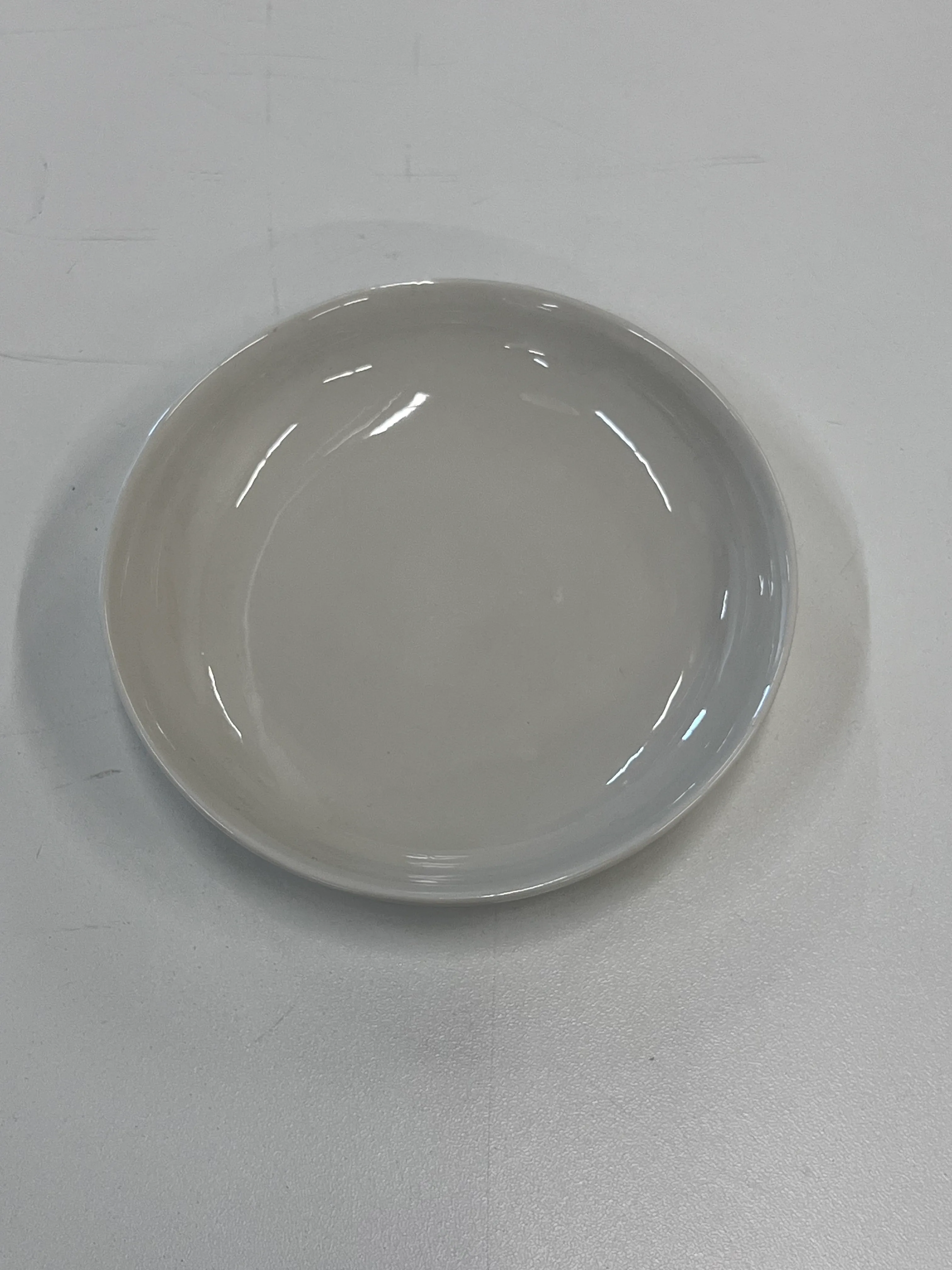 Cream small glossy bowl