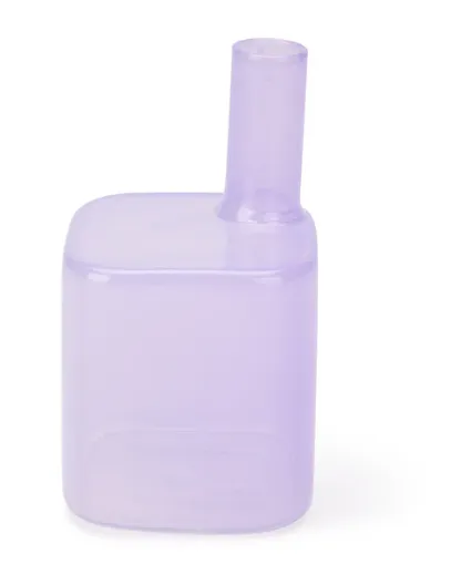 Small Lavender Bud Vase Cityscape