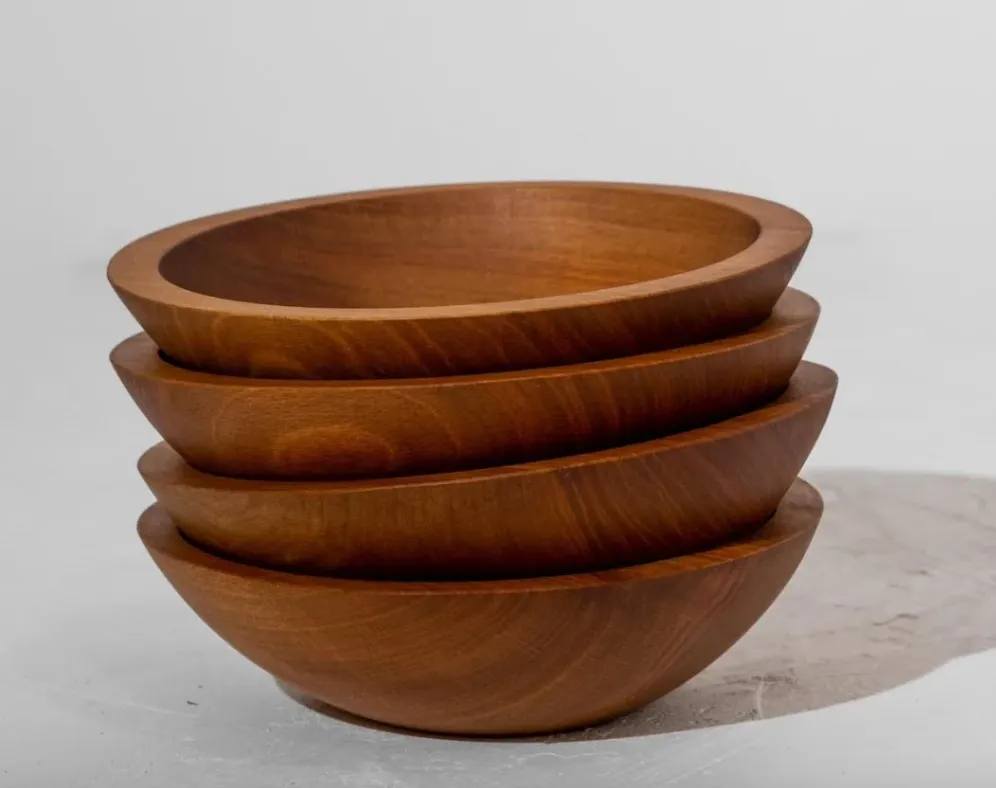 Casa Zuma Bowls 7" Wood - Natural