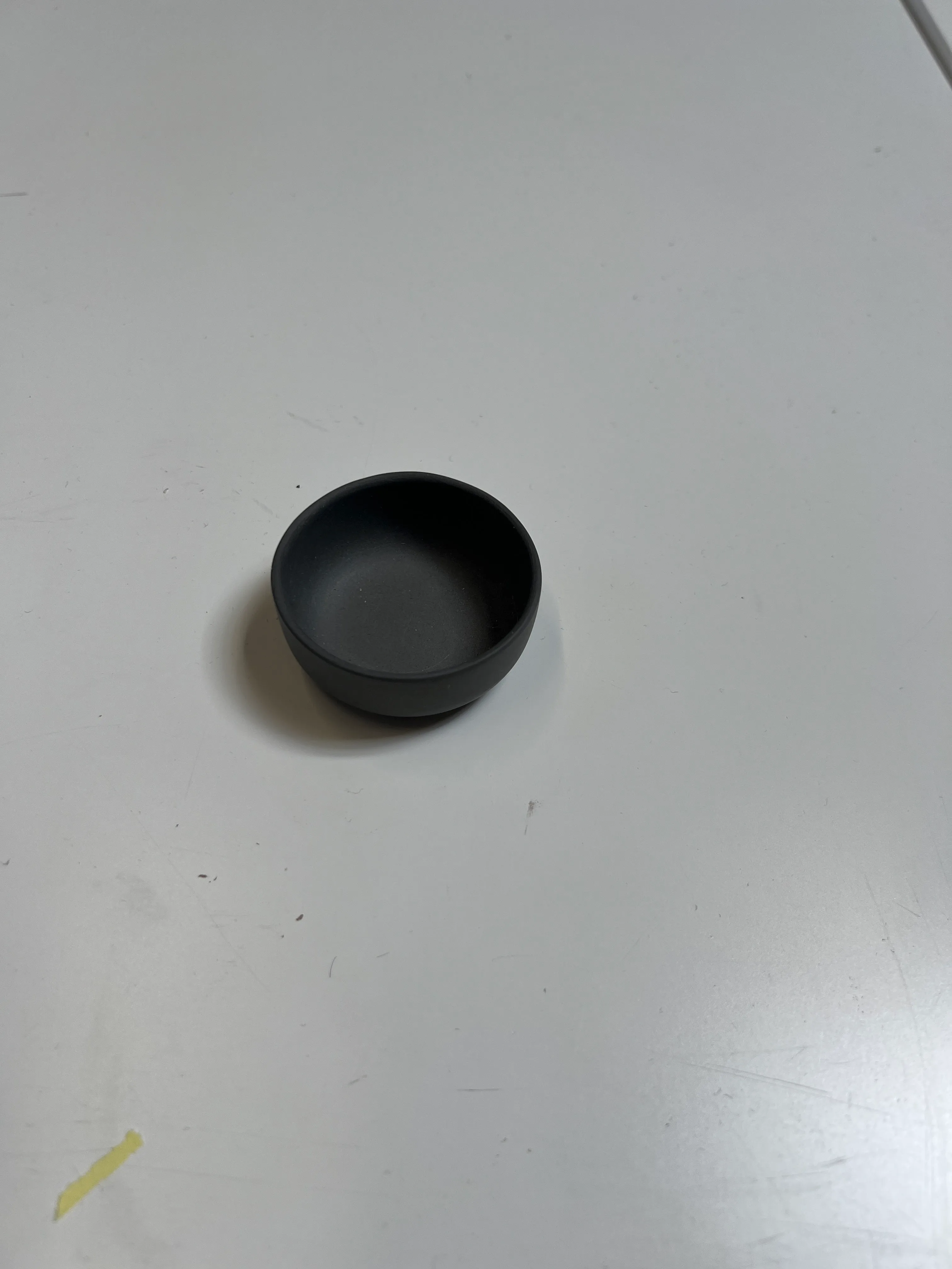 Mini Matte Dark Grey Salt Dish SP