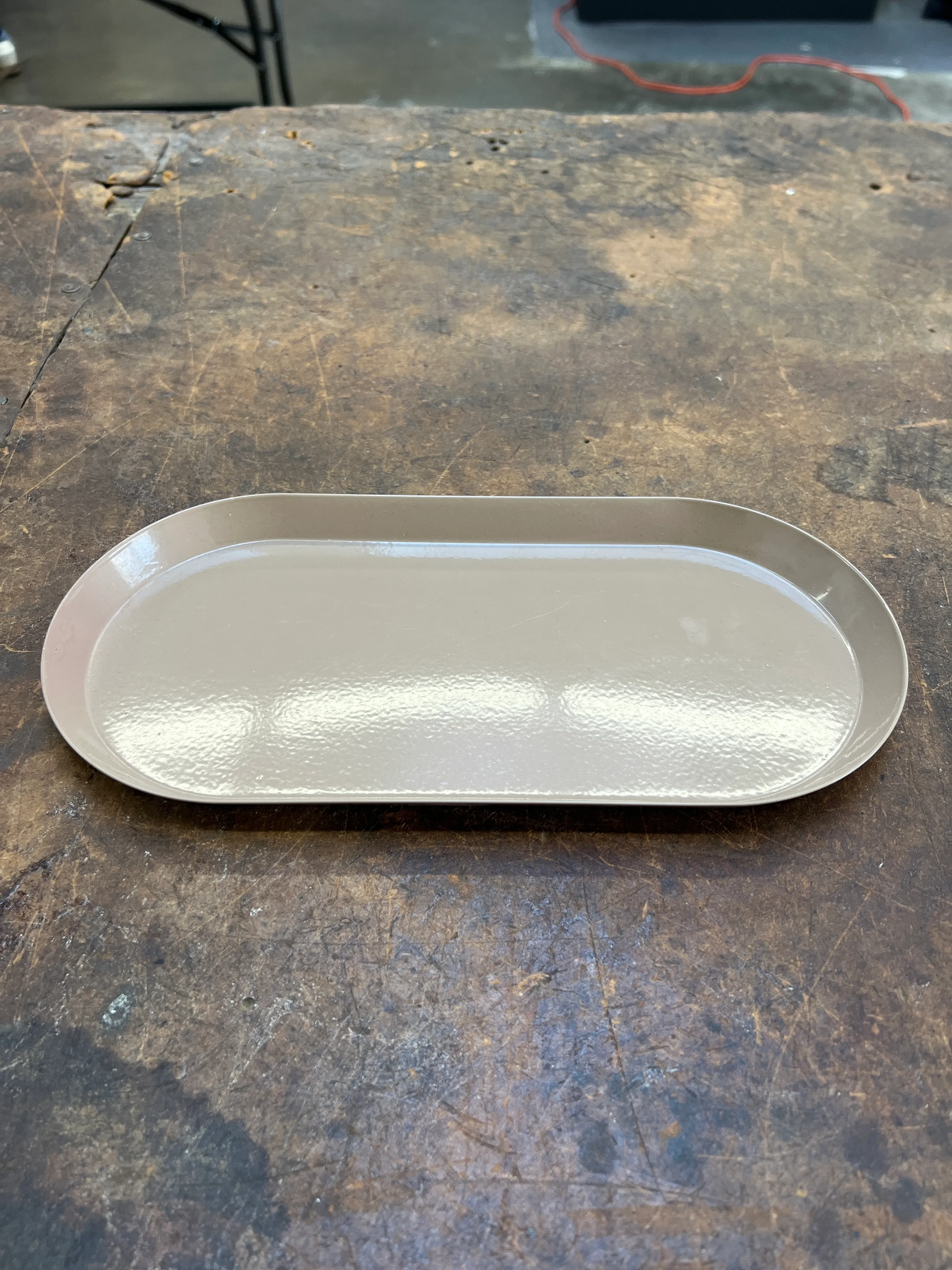 Tan Brown Oval Tray Hearth & Hand