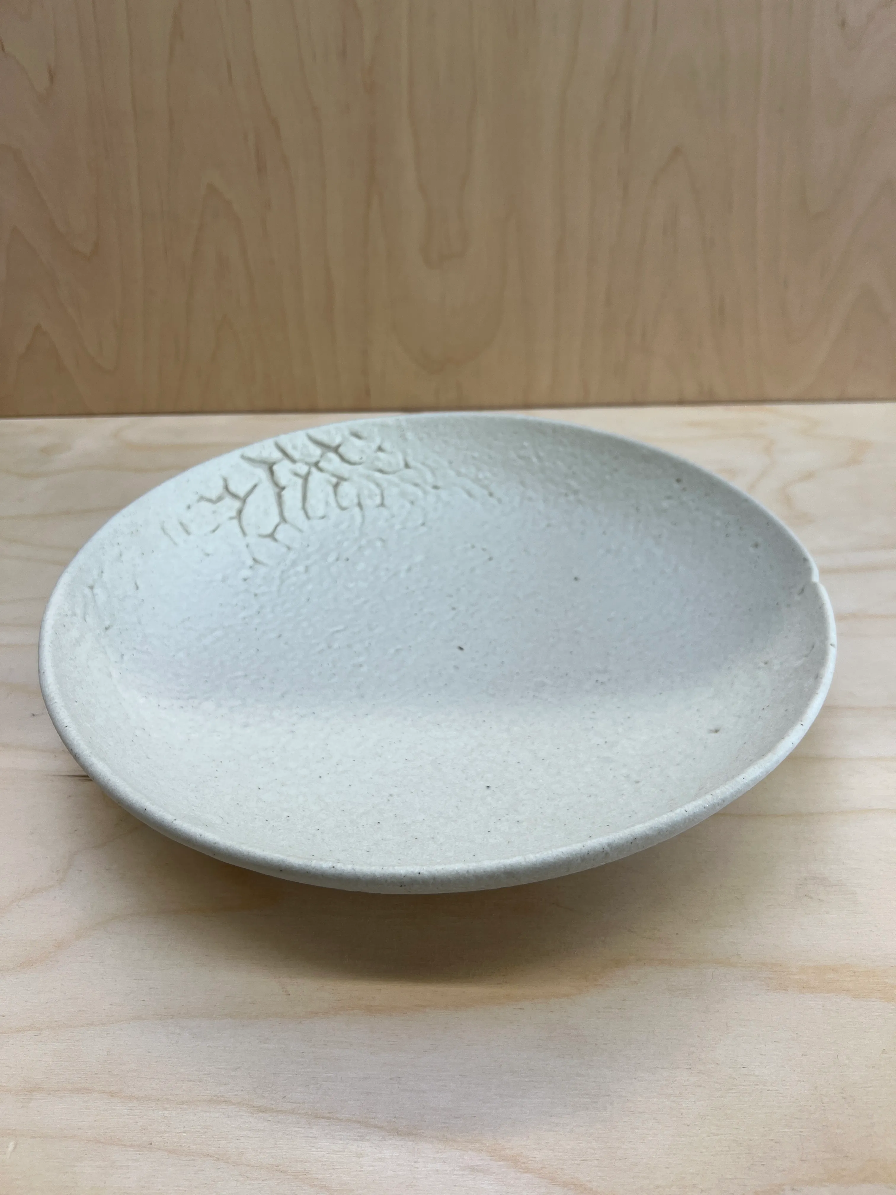Textured Serving Bowl Cream