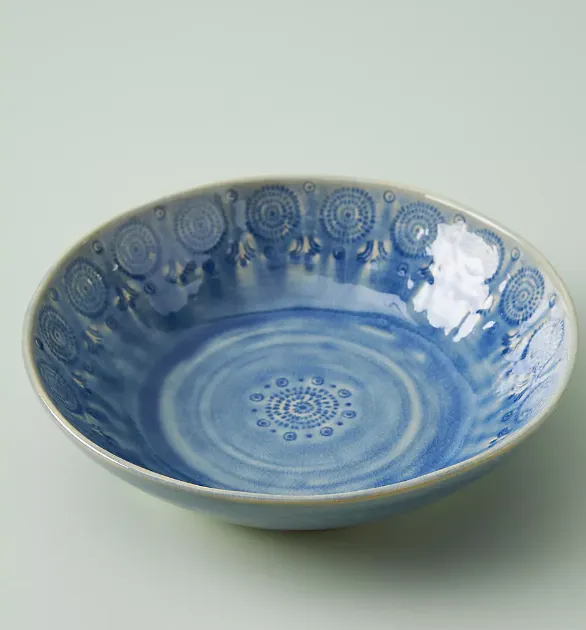 Old Havana Pasta Bowl - Blue
