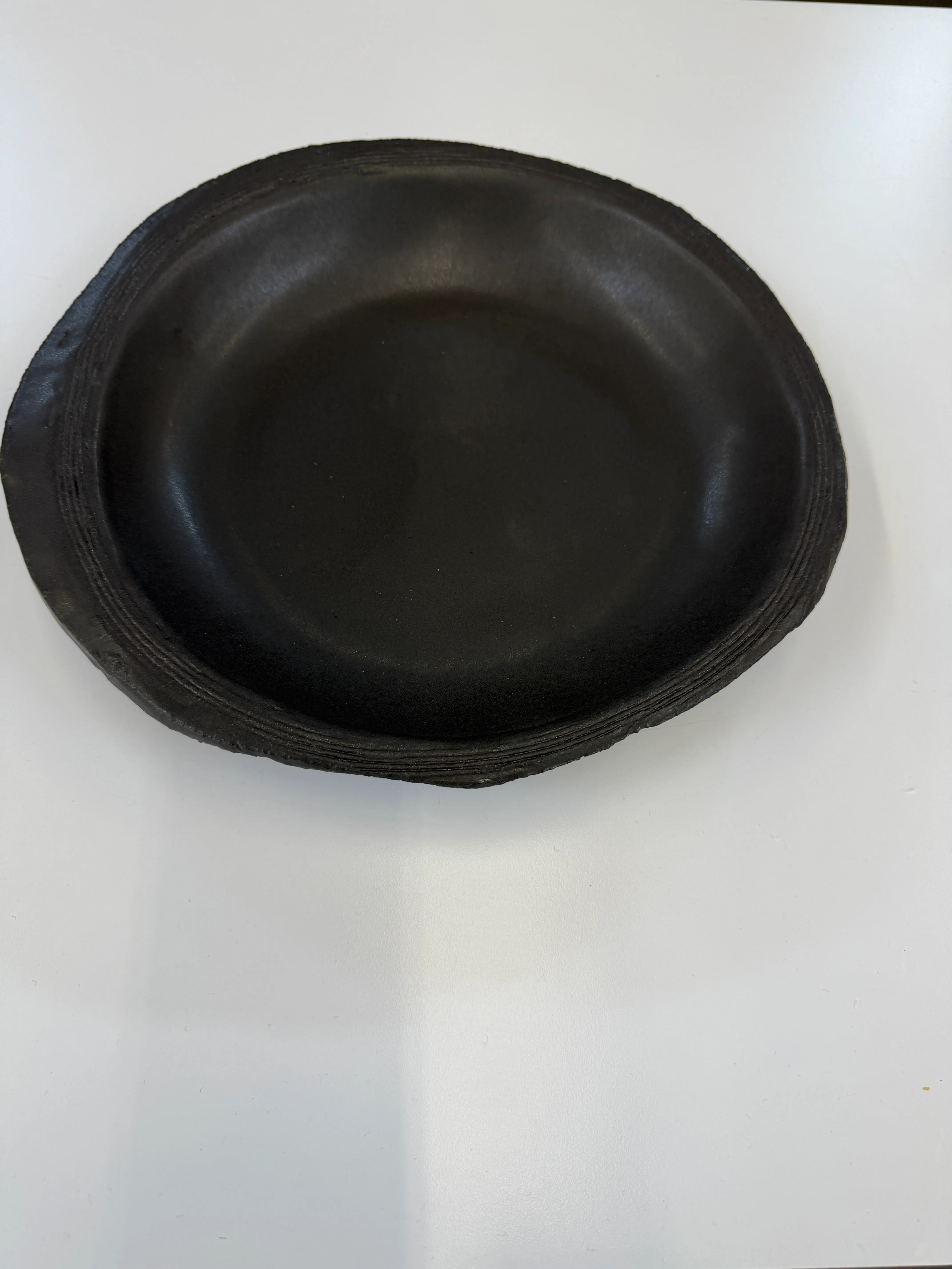 Black Serving Bowl Low HM GC