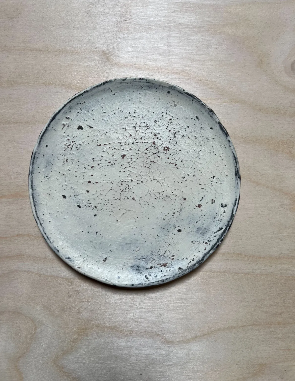 Tetsuya Ozawa Cream Plate