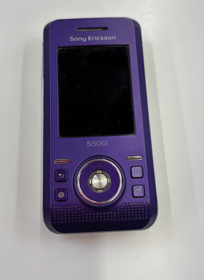 Purple Cell Phone