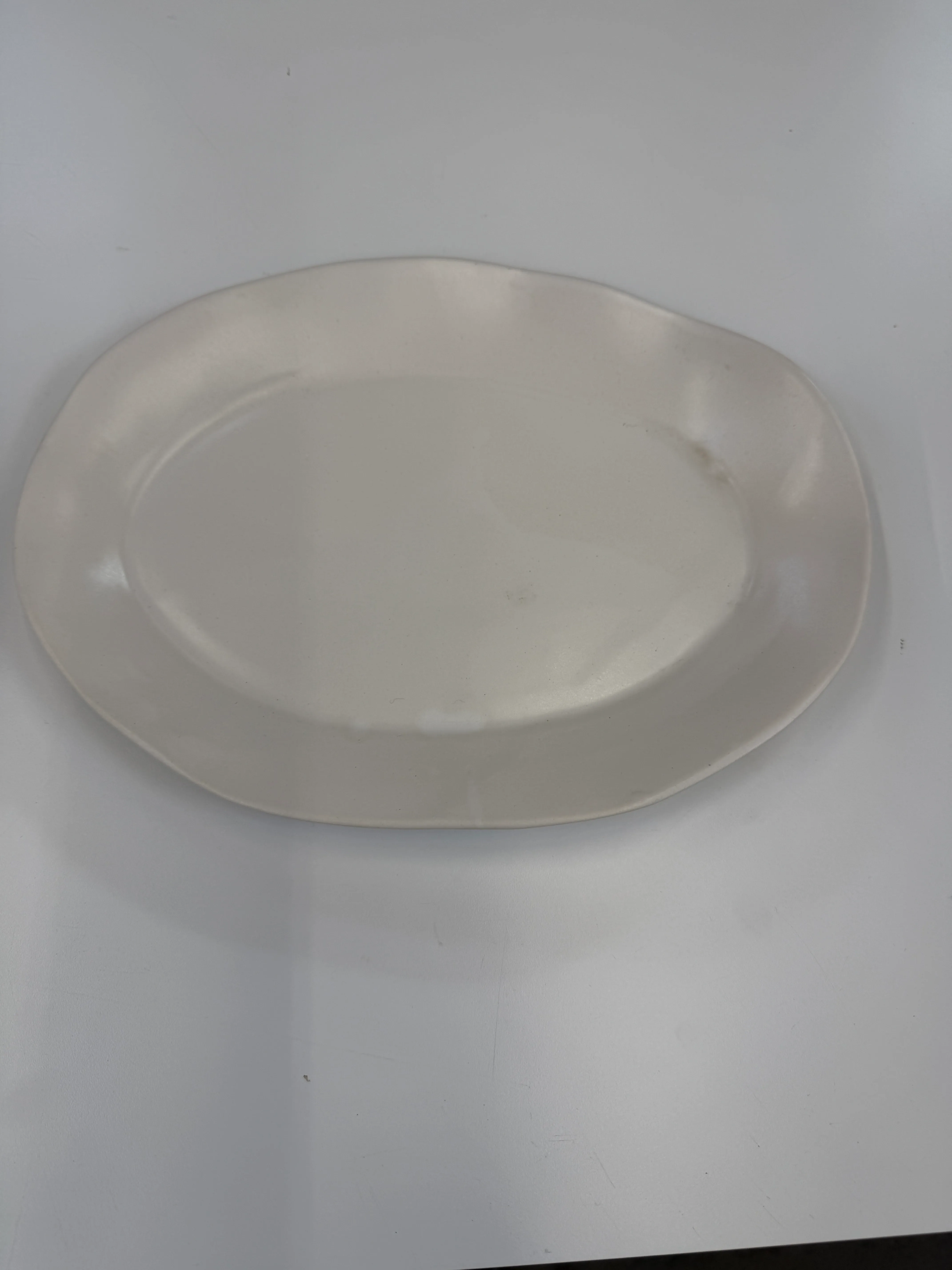 TG HM Organic White Platter Matte