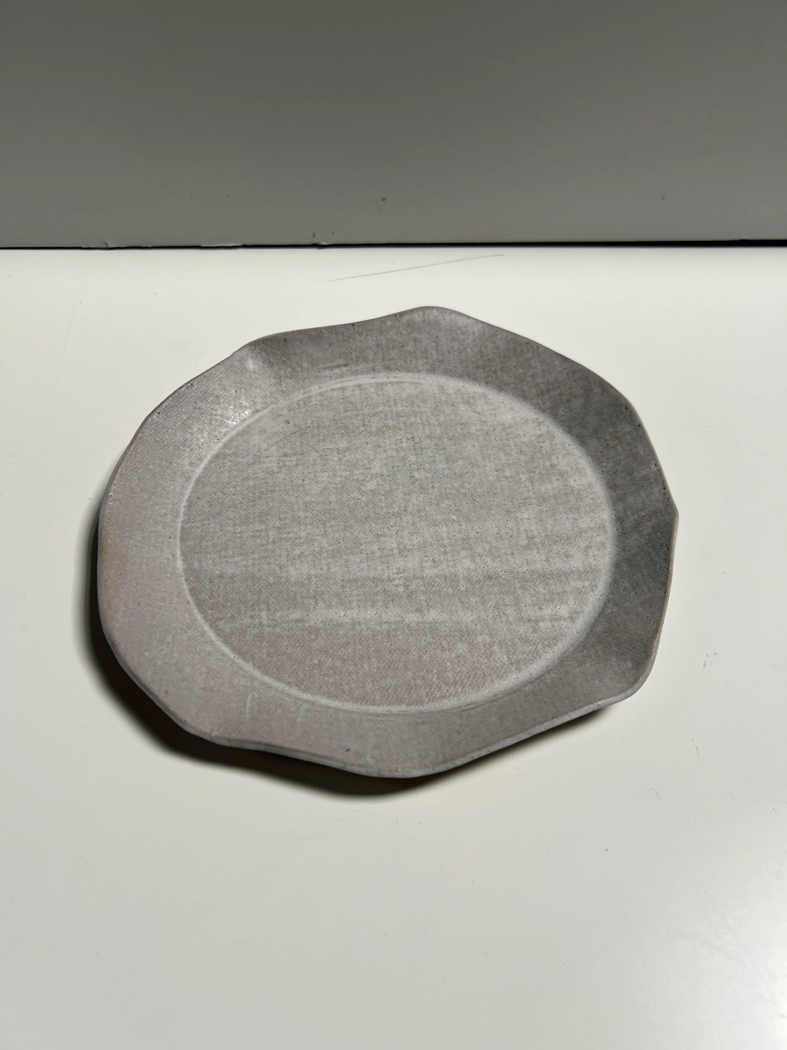 Grey Wabi Sabi Plate BP