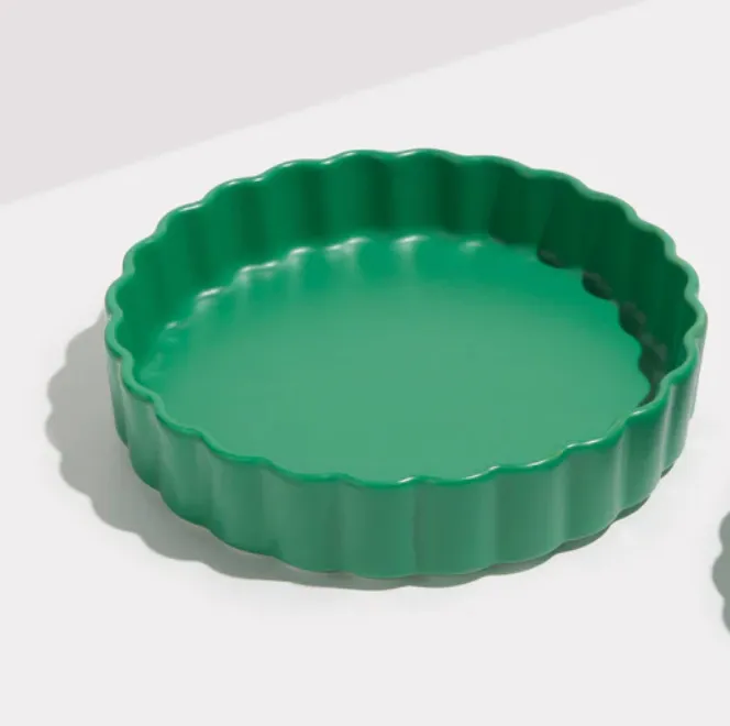 TWO X WAVE BOWLS - GREEN