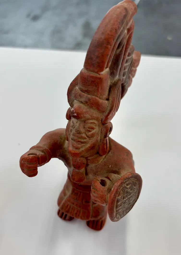 Mayan God Sculpture