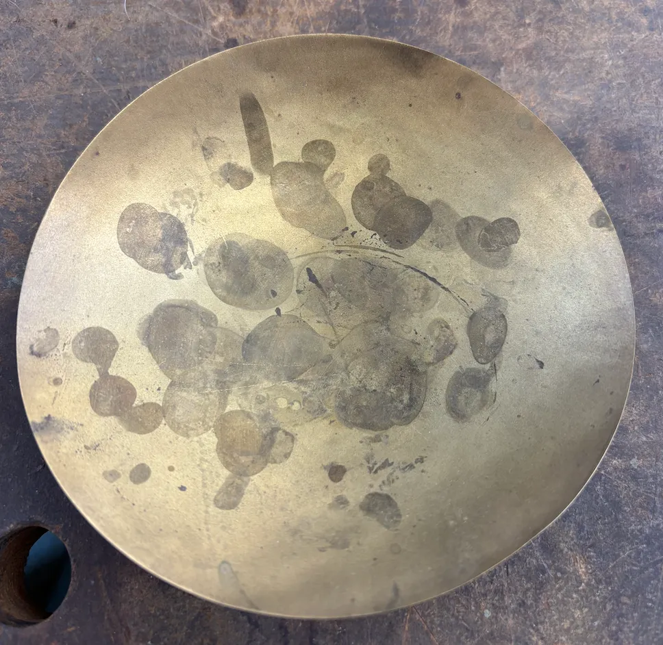 Brass Irregular Plate