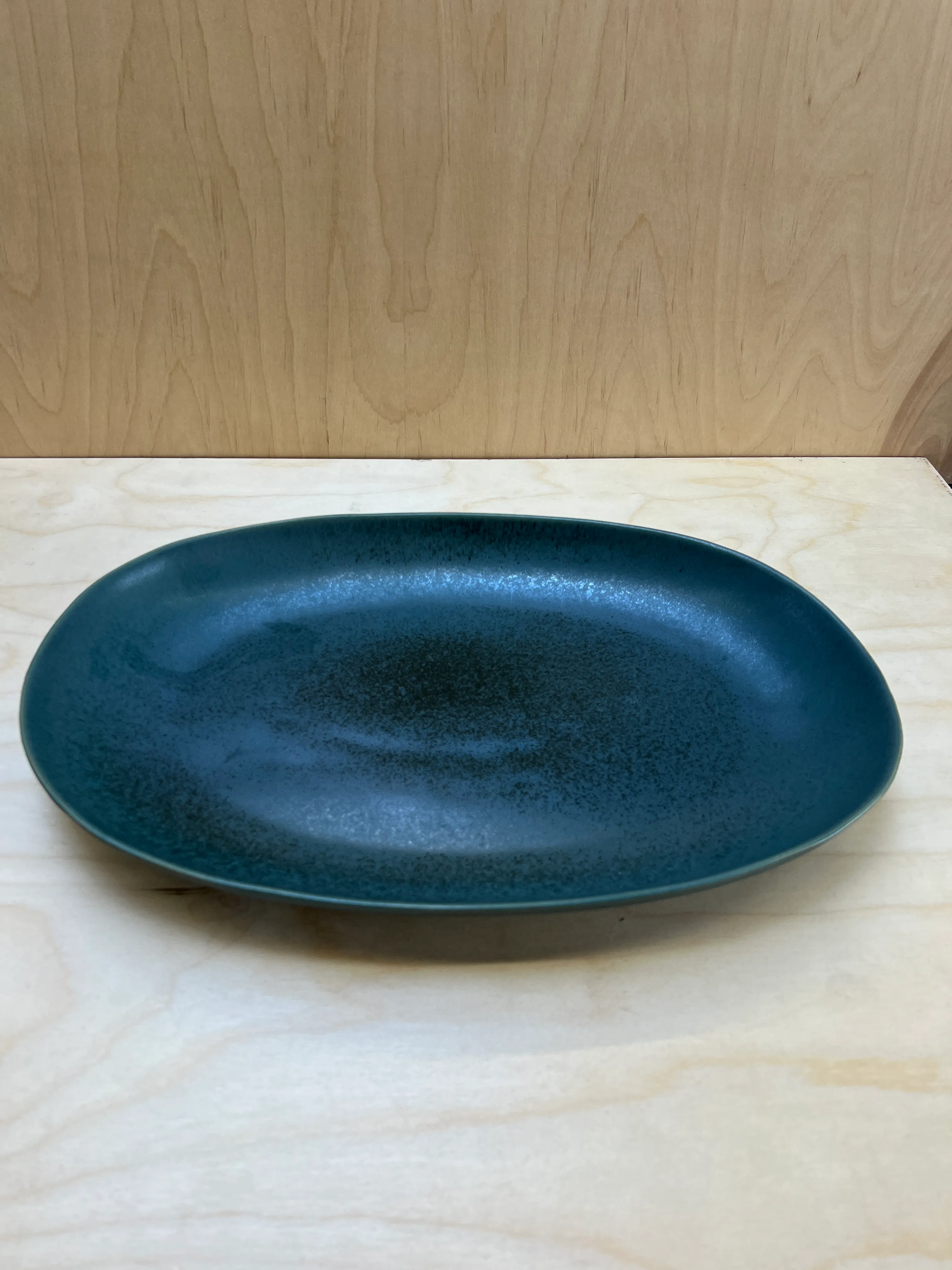 Dark Turquoise Serving Platter