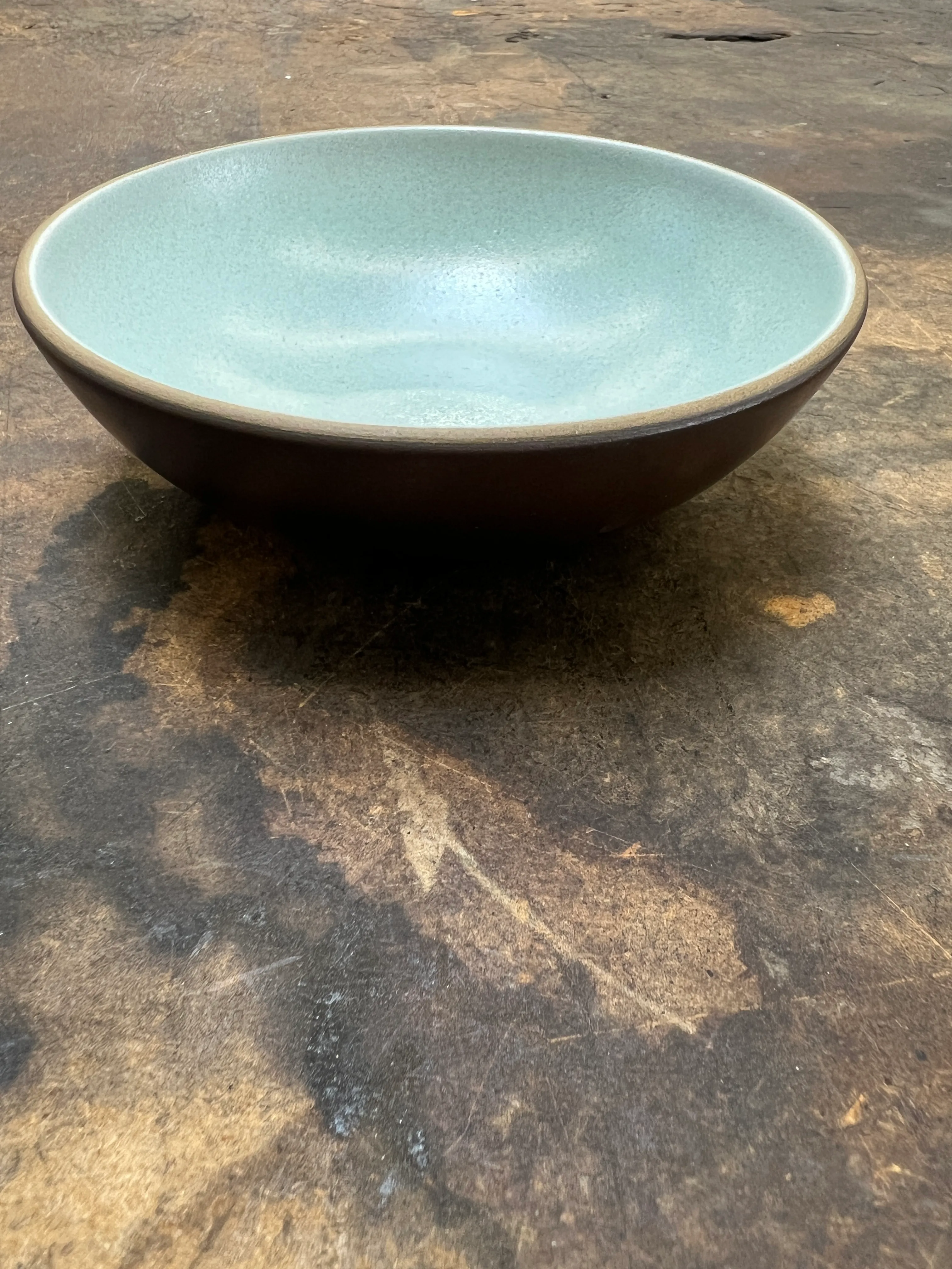 Heath Coupe Bowl Brown/Blue