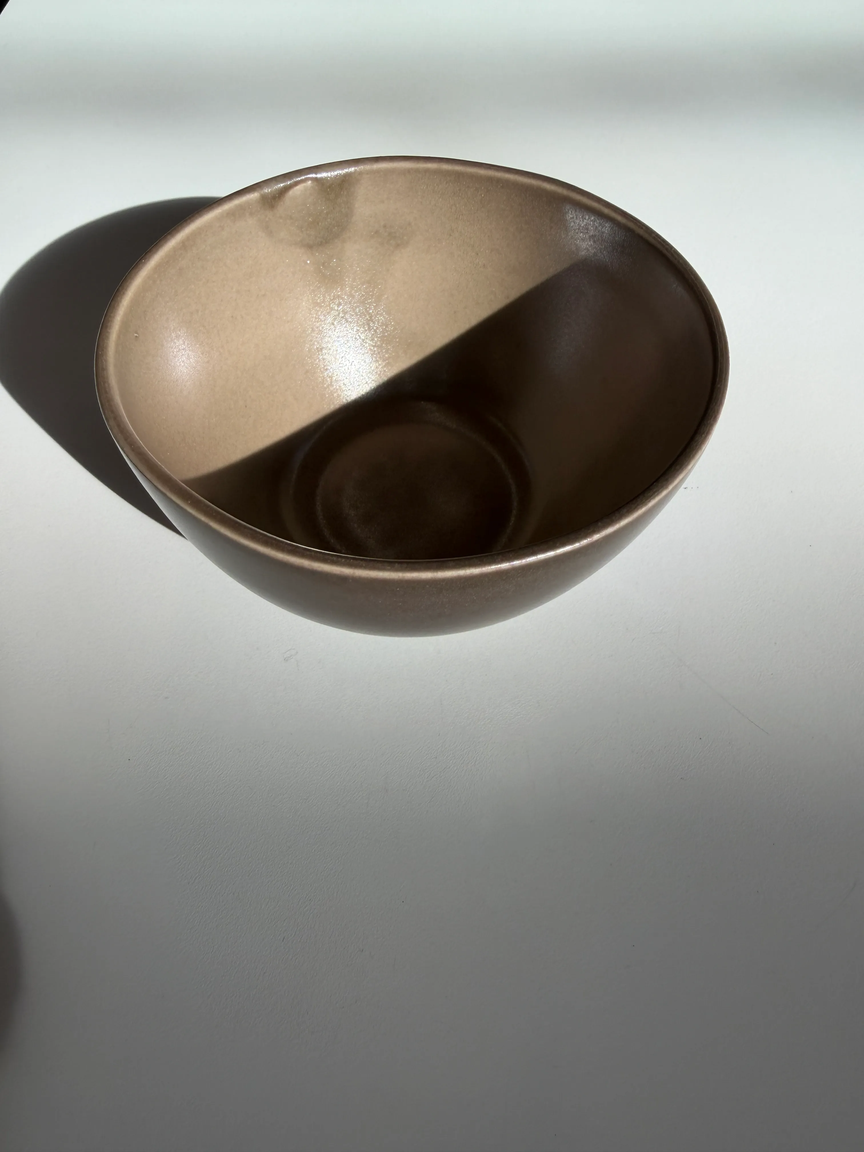 Brown Mushroom Glaze Bowl SMC