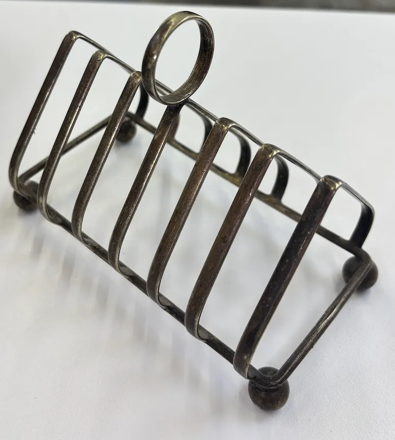 Toast Silver Tray