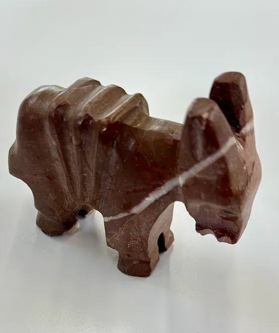 Marble Donkey Sculpture