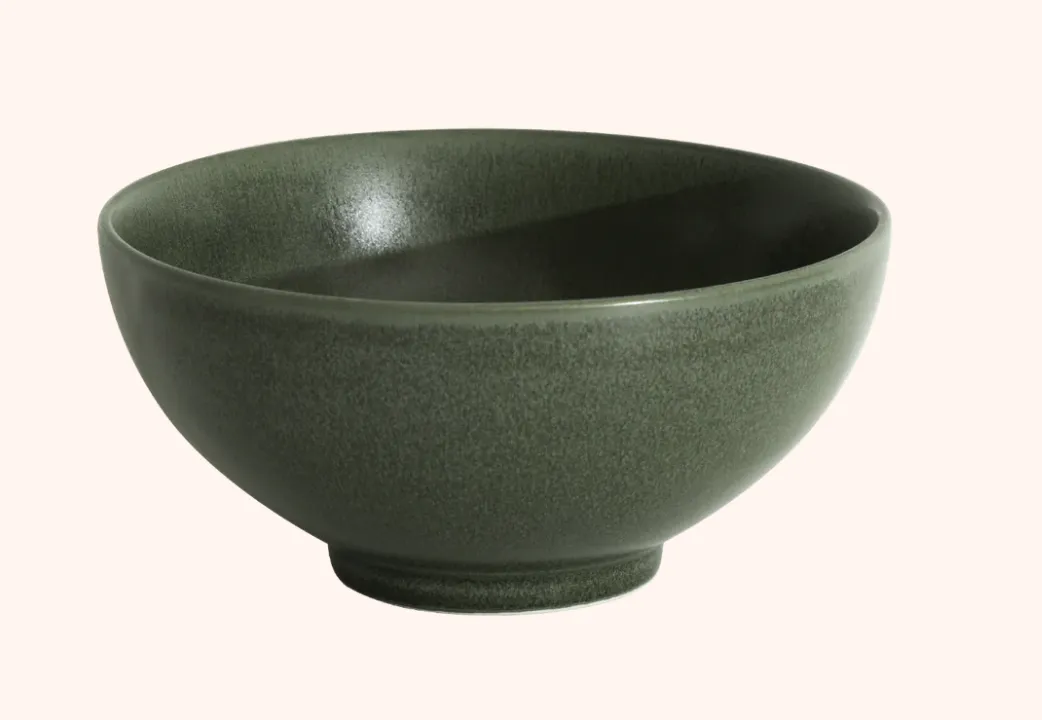 Ramen Bowl Matte Green