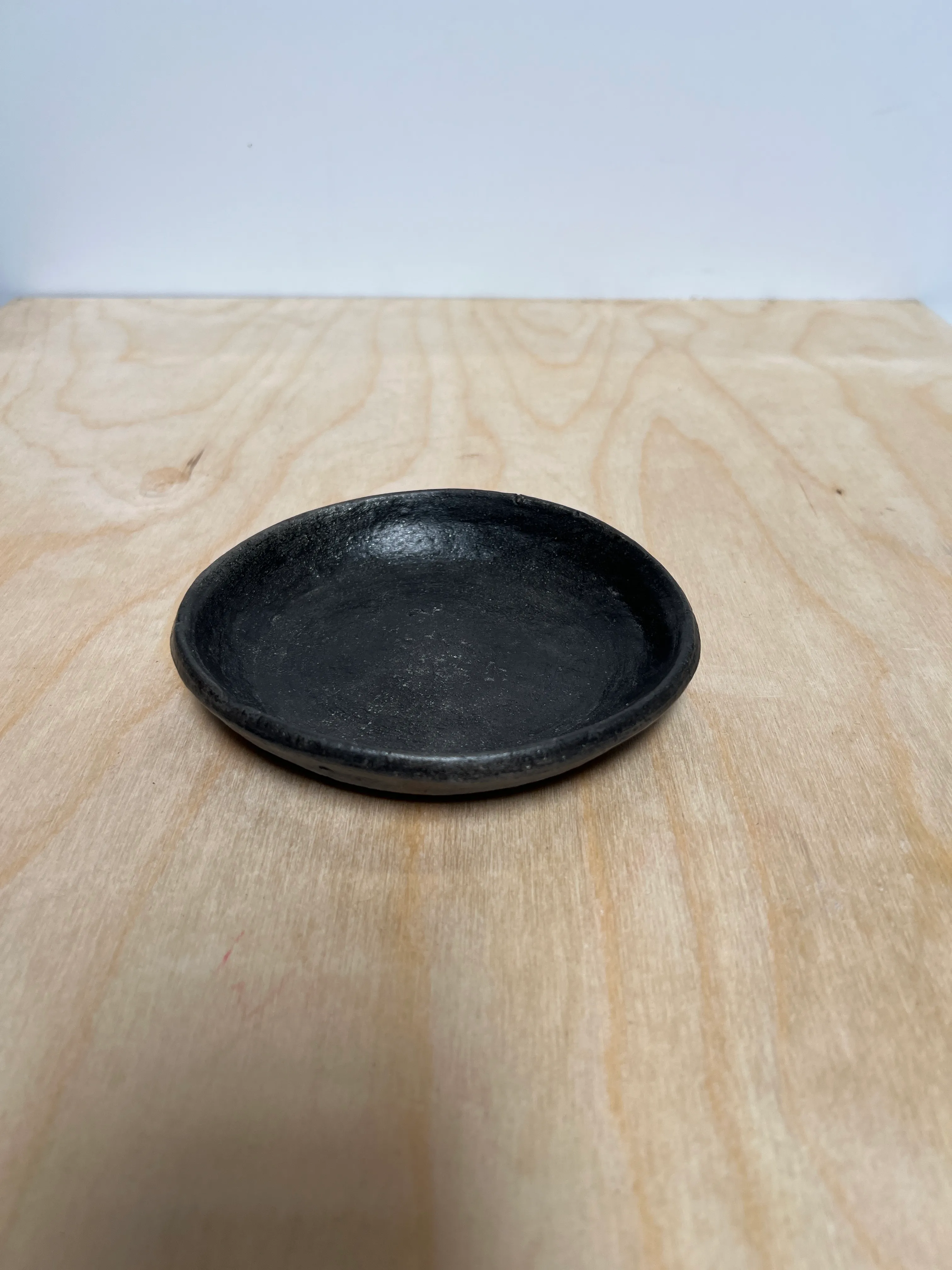 Hand Made Black Textured Bowl