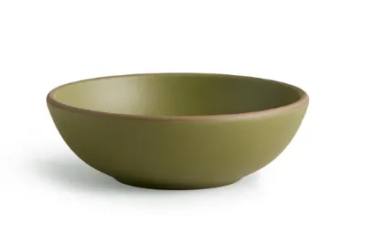 Coupe Dessert Bowl in Pesto Green