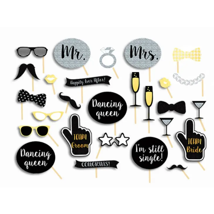 Wedding Photo Booth Props