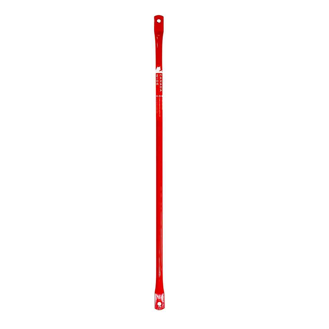 7' SAFETY RAIL - SINGLE BRACE FOR GUARD POST BN