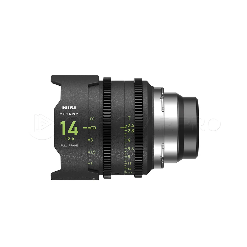 NiSi ATHENA 14mm T2.4 PRIME Full Frame Cinema Lens PL Mount